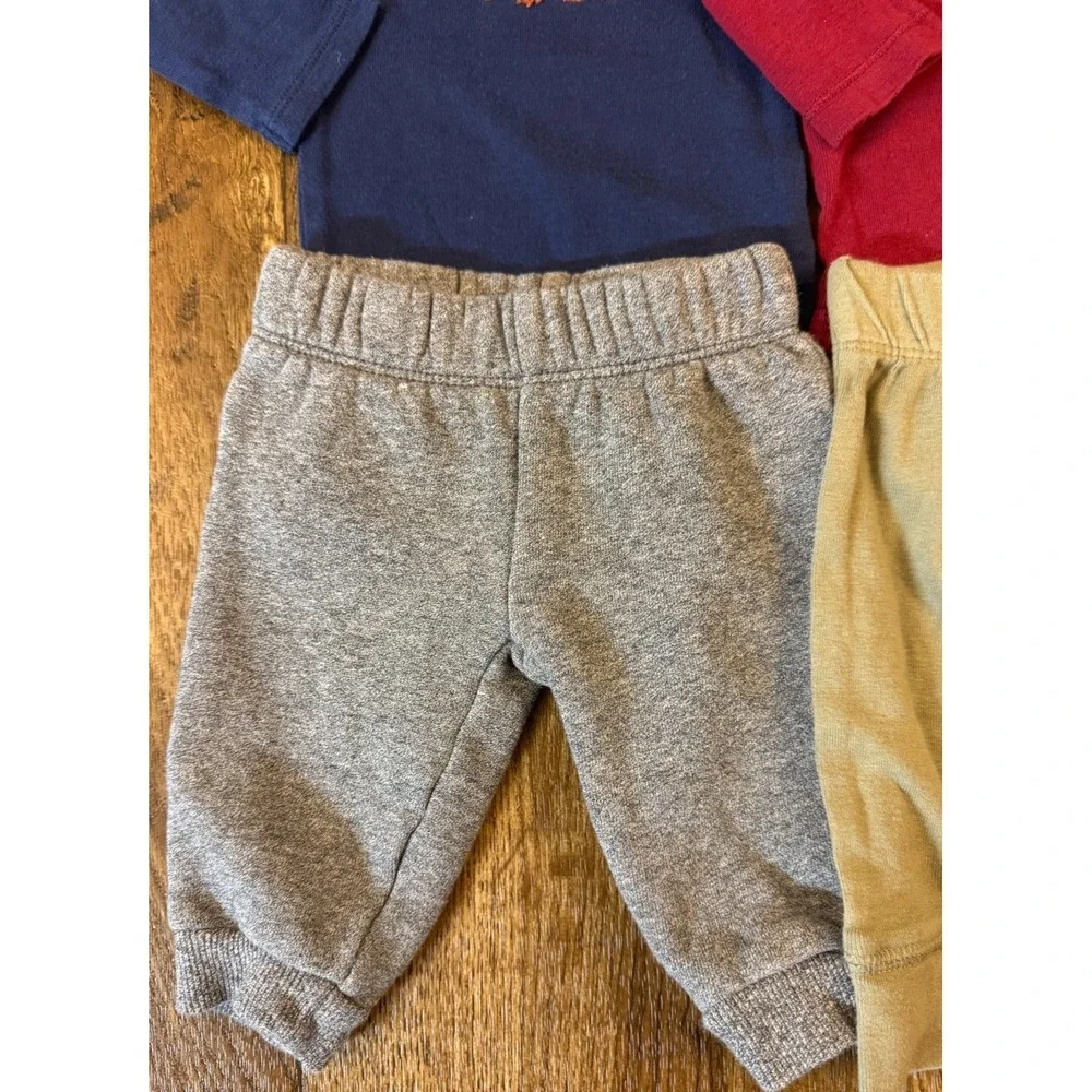 Baby Boy 3 Months Outfits Jeans‎ Pants Long Sleeved Bpdysuits Shirts Clothes Lot